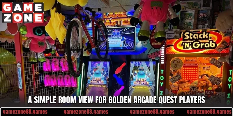 A simple room view for Golden Arcade Quest players A simple room view for Golden Arcade Quest players