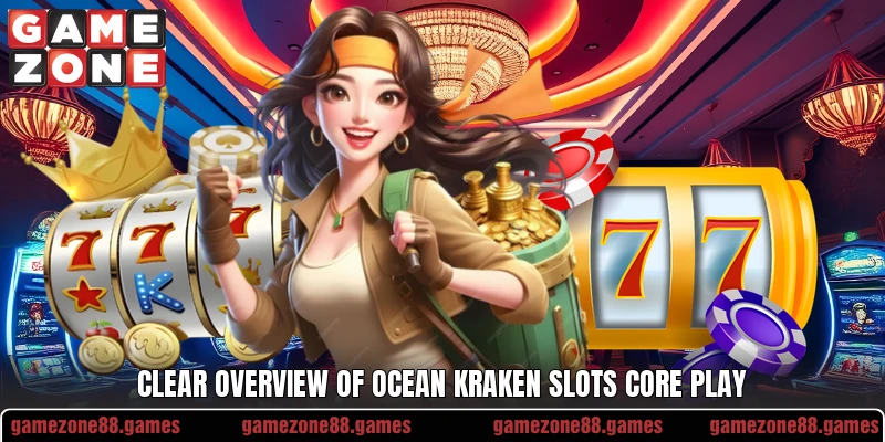 Clear overview of Ocean Kraken Slots core play Clear overview of Ocean Kraken Slots core play