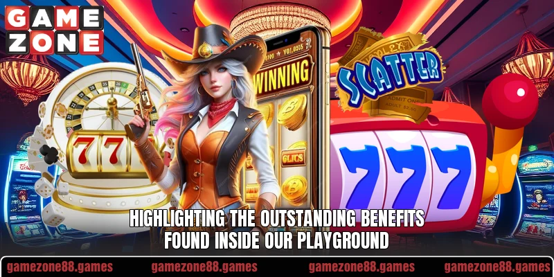 Highlighting the outstanding benefits found inside our playground
