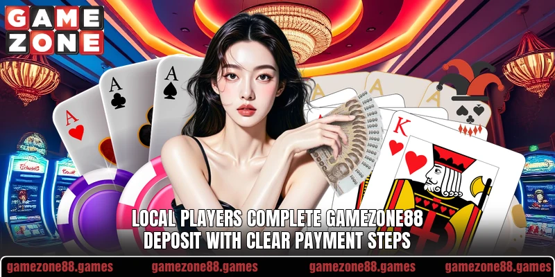 Local players complete GAMEZONE88 deposit with clear payment steps