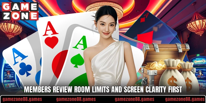 Members review room limits and screen clarity first Members review room limits and screen clarity first