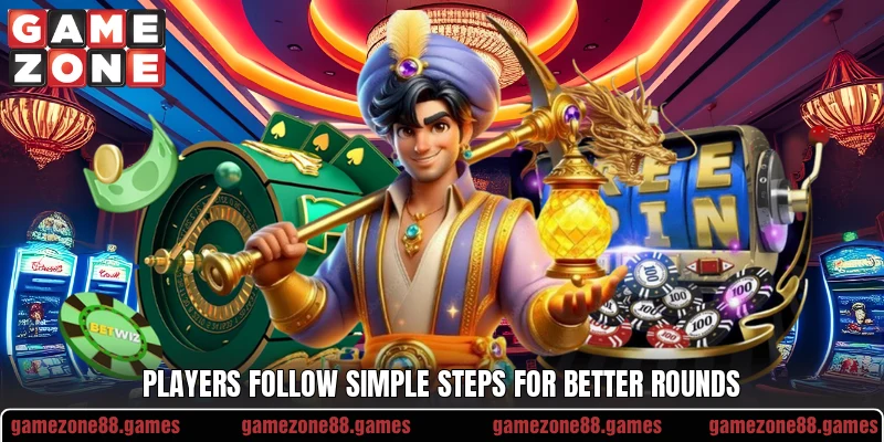 Players follow simple steps for better rounds Players follow simple steps for better rounds