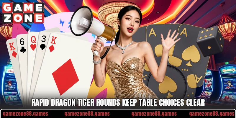 Rapid Dragon Tiger rounds keep table choices clear Rapid Dragon Tiger rounds keep table choices clear