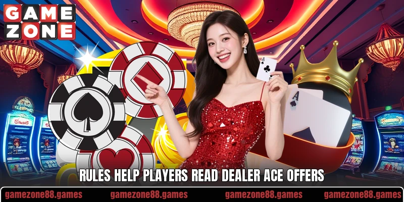 Rules help players read dealer ace offers Rules help players read dealer ace offers