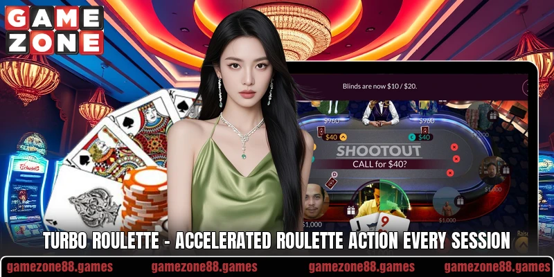 Turbo Roulette – Accelerated Roulette Action Every Session